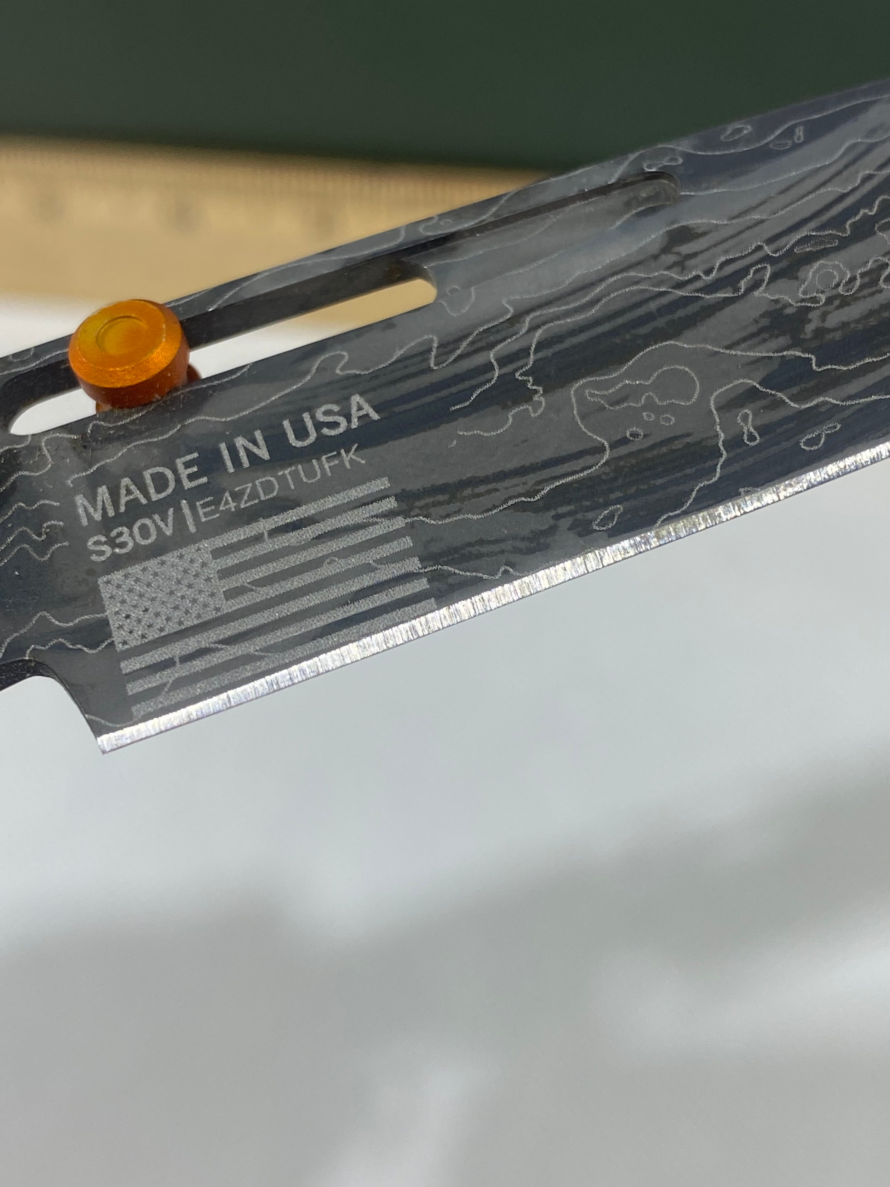 Gerber #-66. Assert. Custom etched.