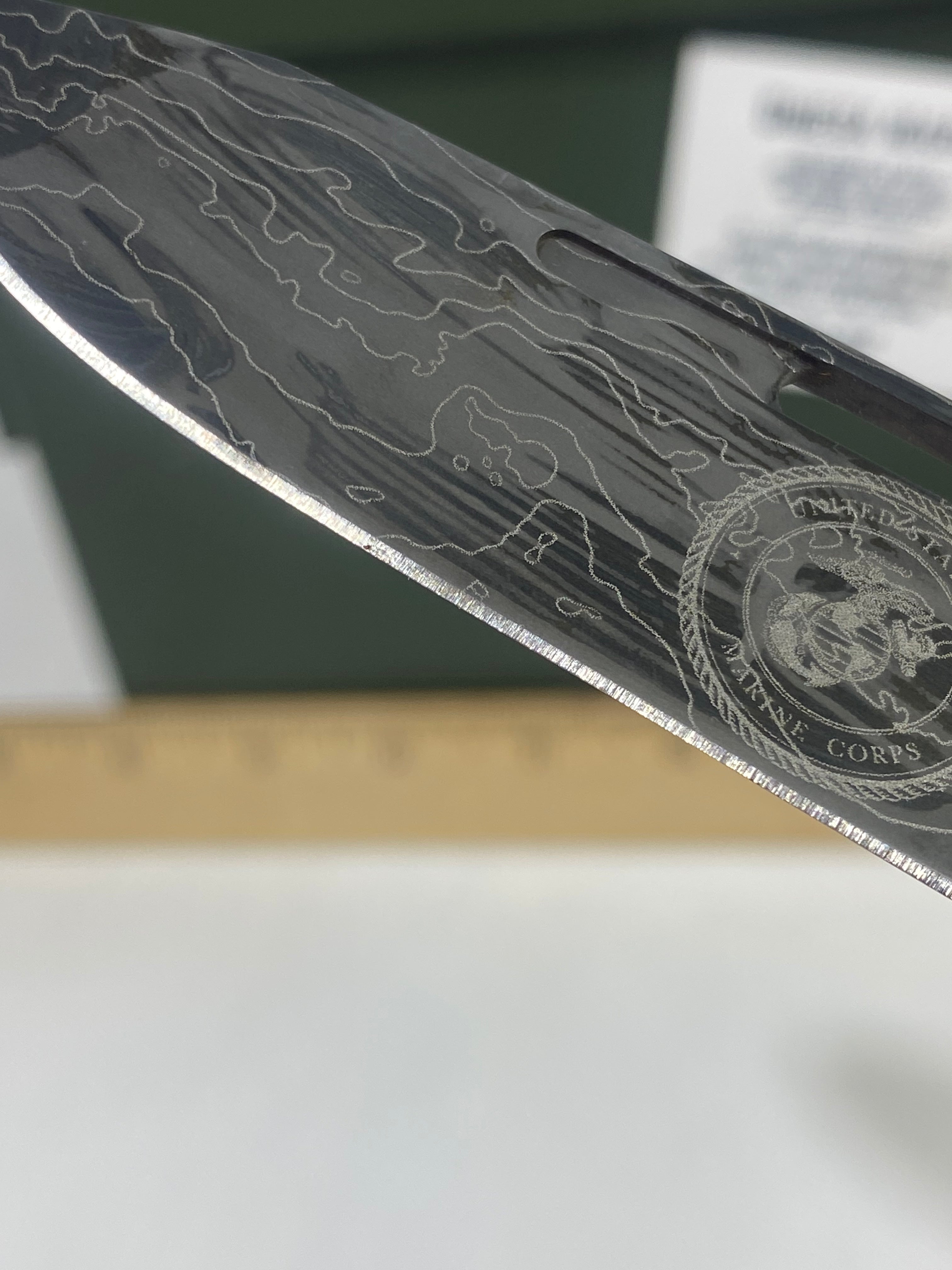 Gerber #-66. Assert. Custom etched.