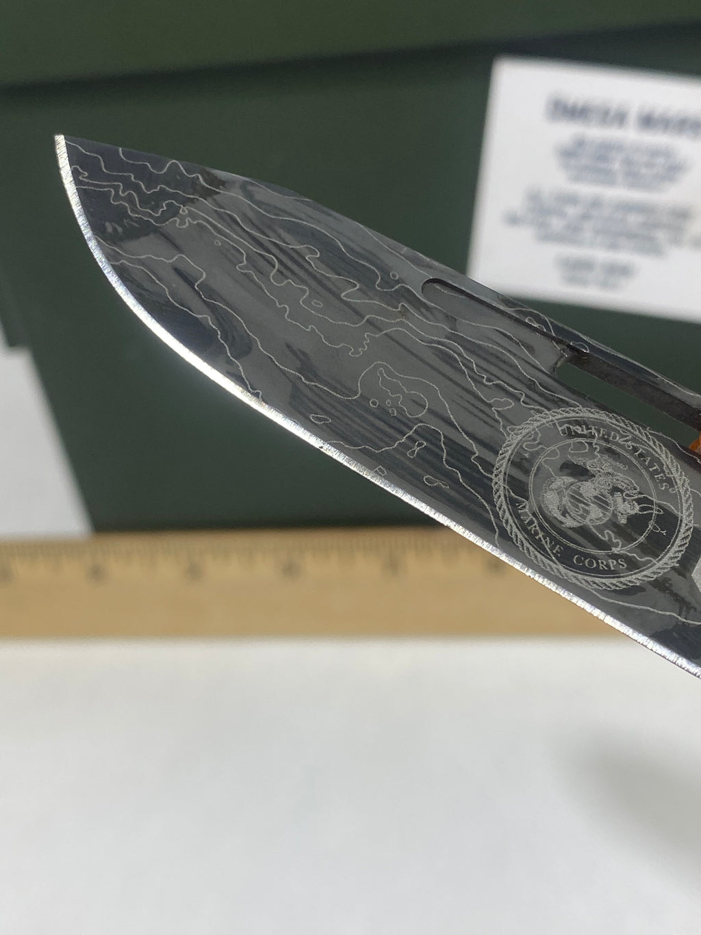 Gerber #-66. Assert. Custom etched.