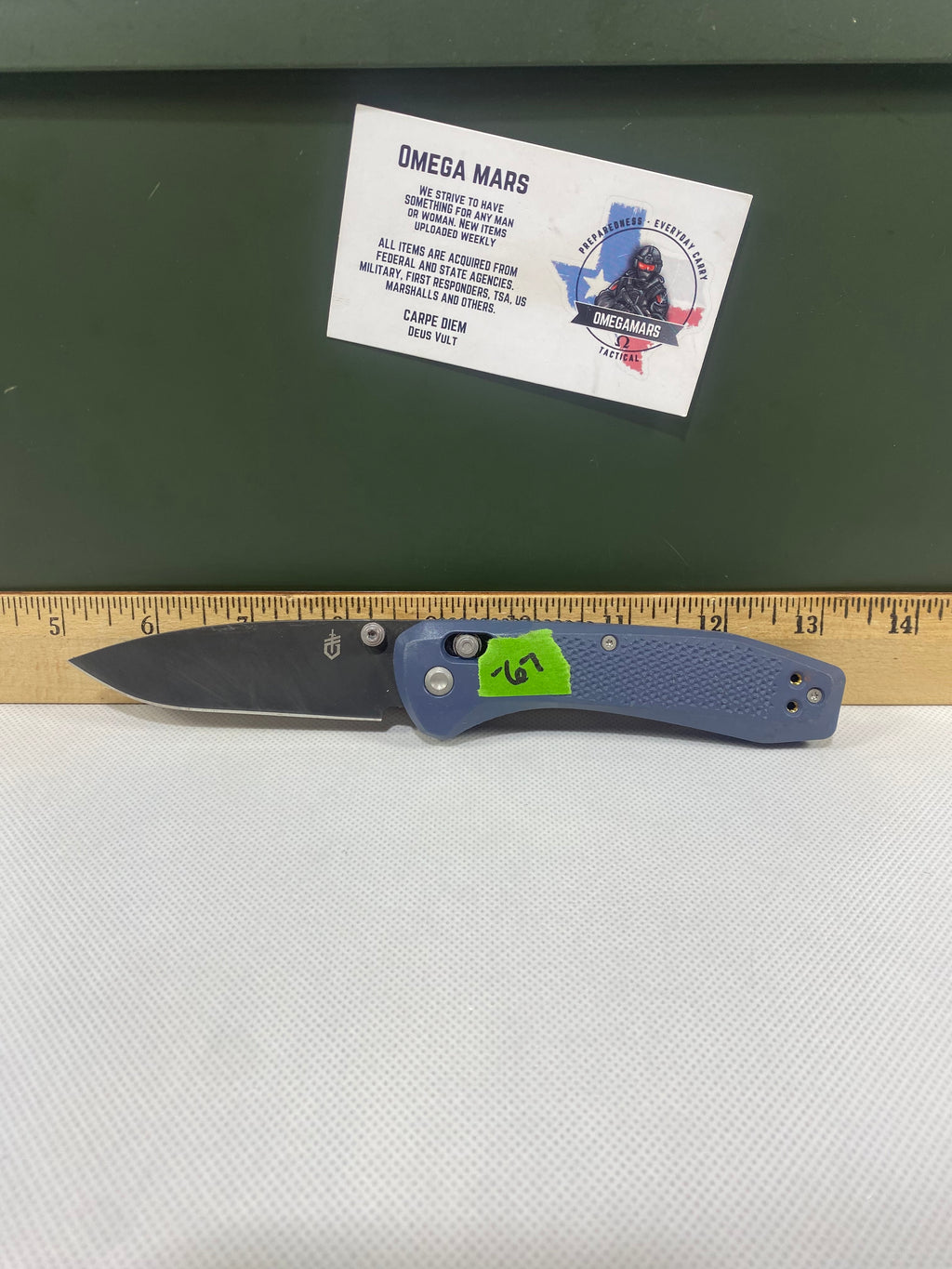 Gerber #-67. Sedulo. Light usage.