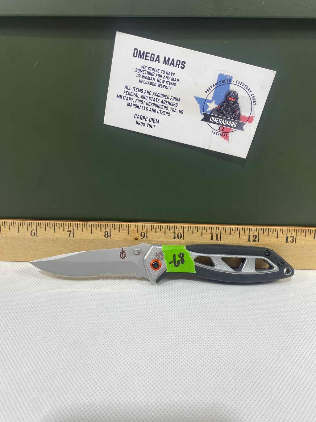 Gerber #-68. Outrigger XL. Light usage.