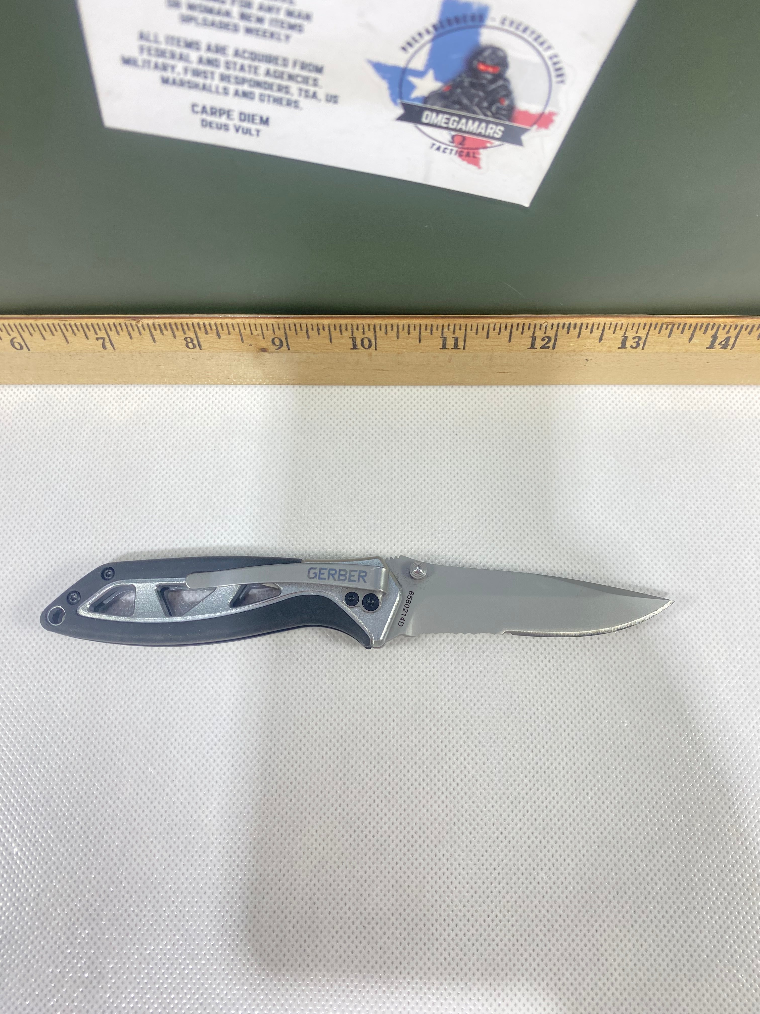 Gerber #-68. Outrigger XL. Light usage.