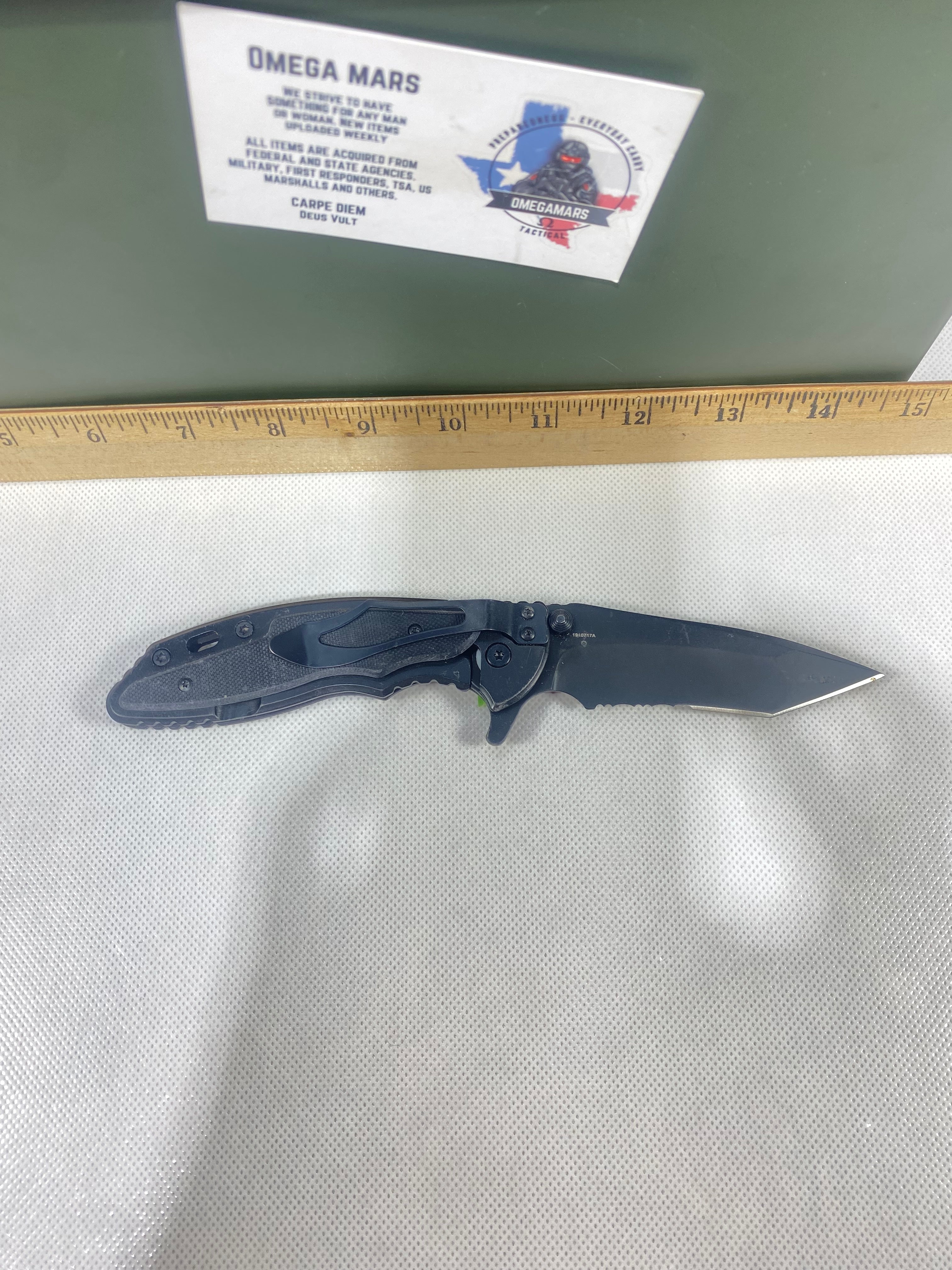Gerber -70. Torch II Tanto. Light usage. Little Dirty.