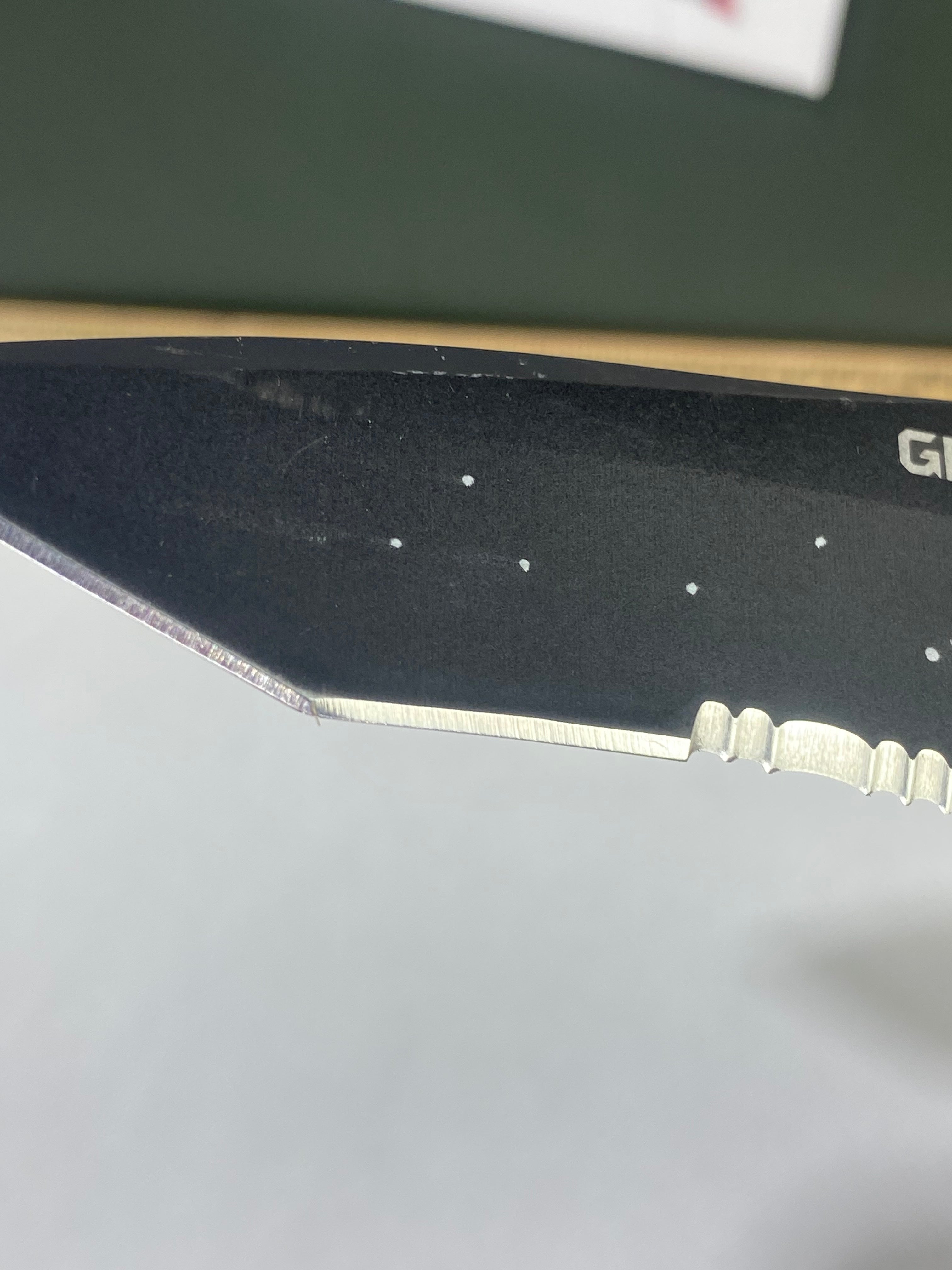 Gerber -70. Torch II Tanto. Light usage. Little Dirty.
