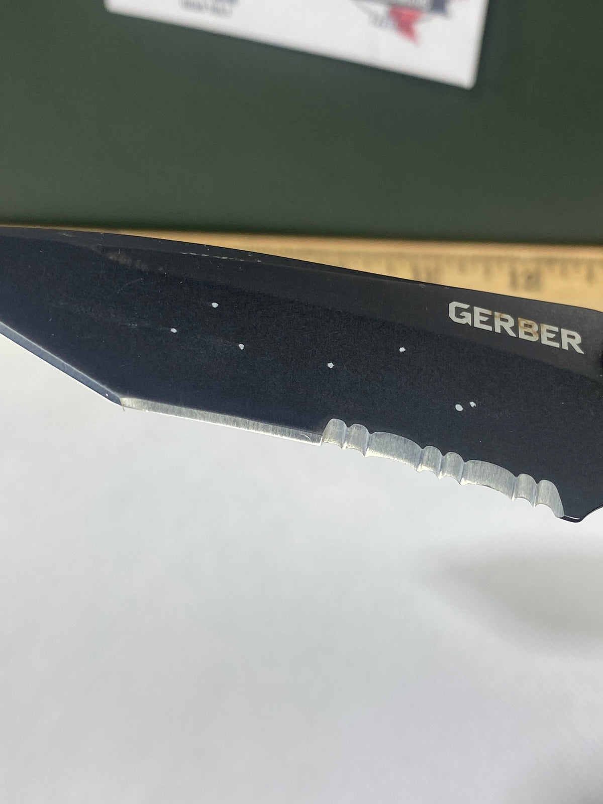 Gerber -70. Torch II Tanto. Light usage. Little Dirty.