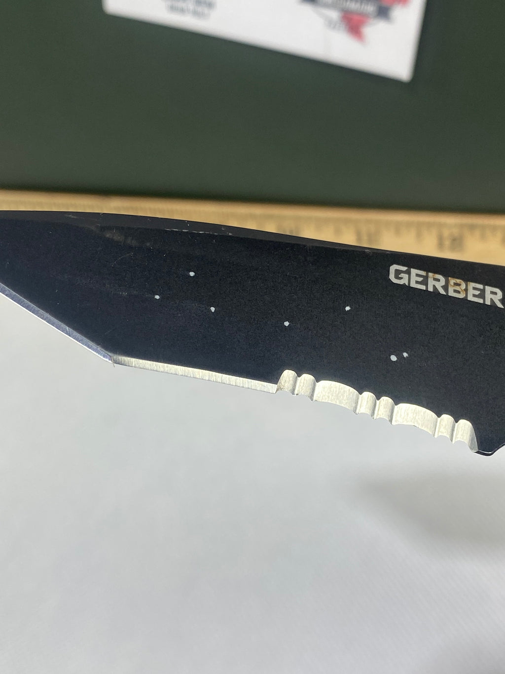Gerber -70. Torch II Tanto. Light usage. Little Dirty.
