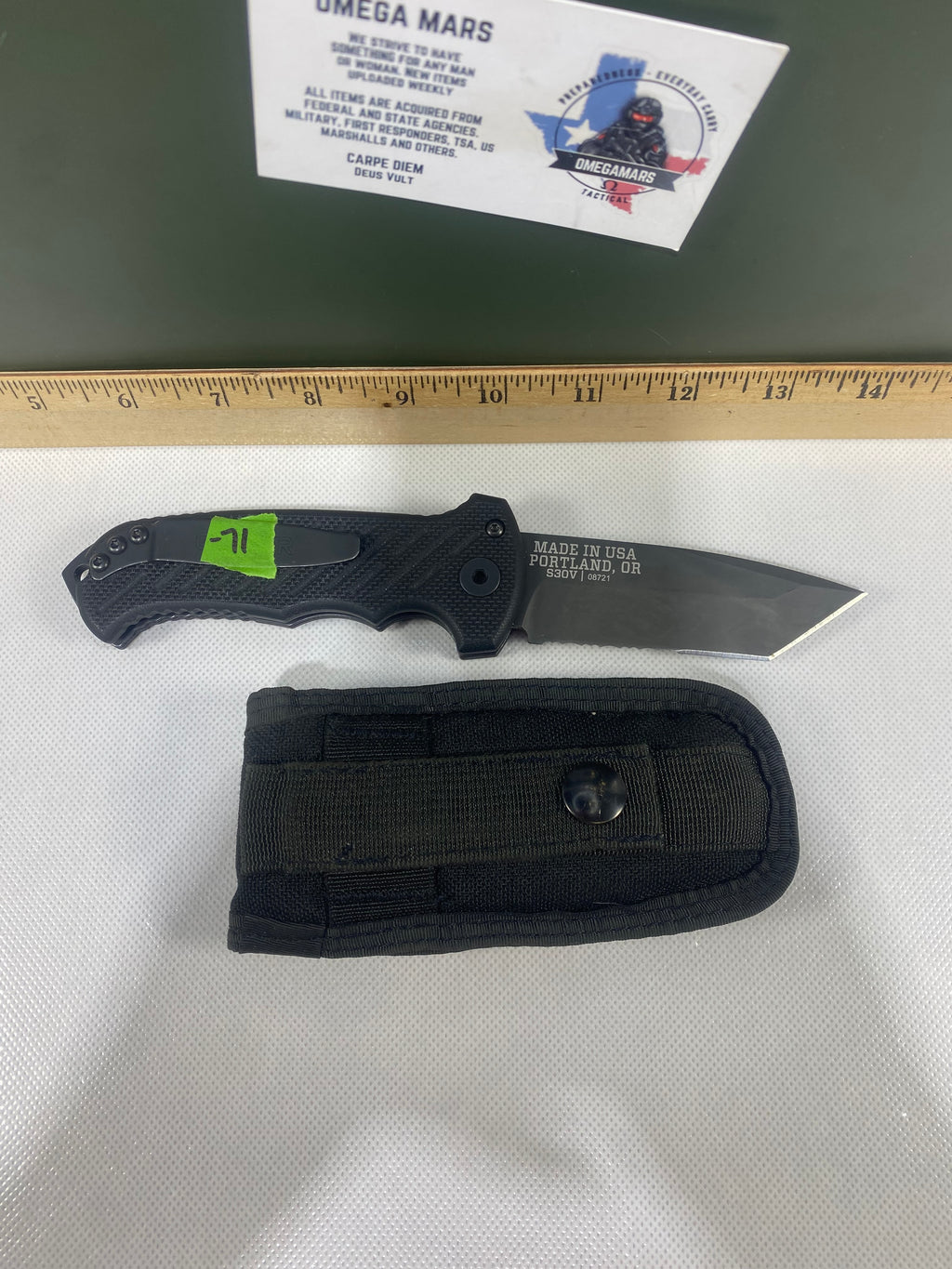 Gerber -71. 06 FAST. Light usage.