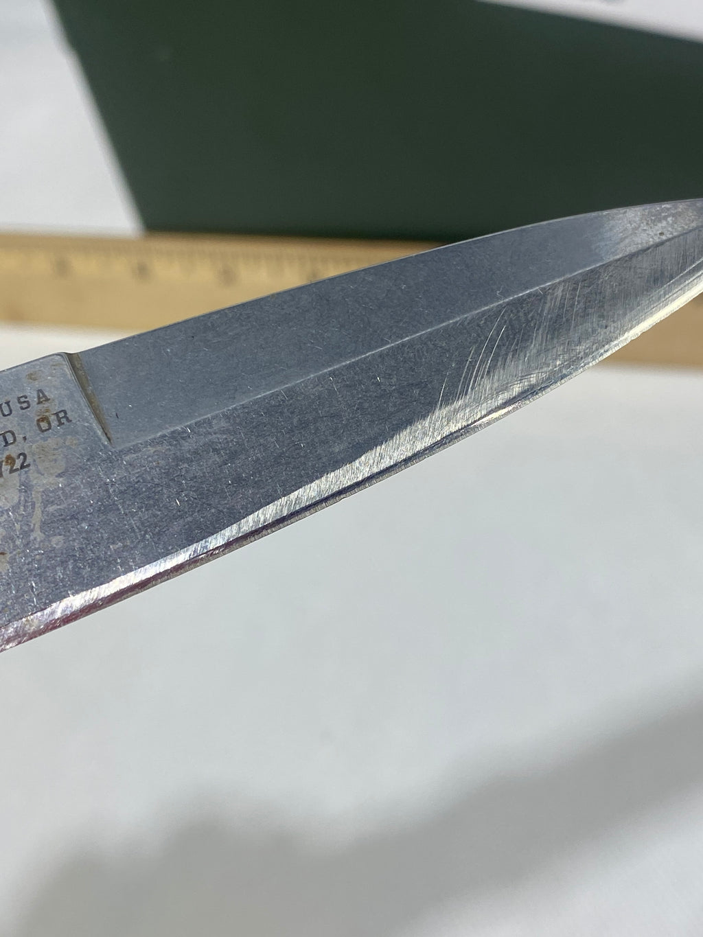 Gerber -72. Covert. Light usage. Resharpened.