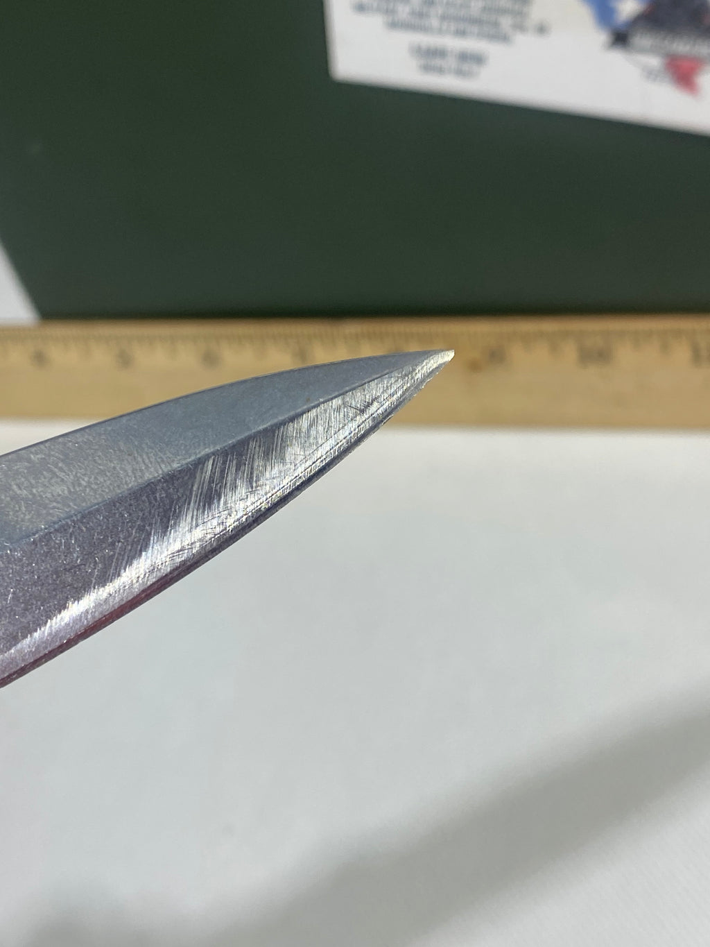 Gerber -72. Covert. Light usage. Resharpened.