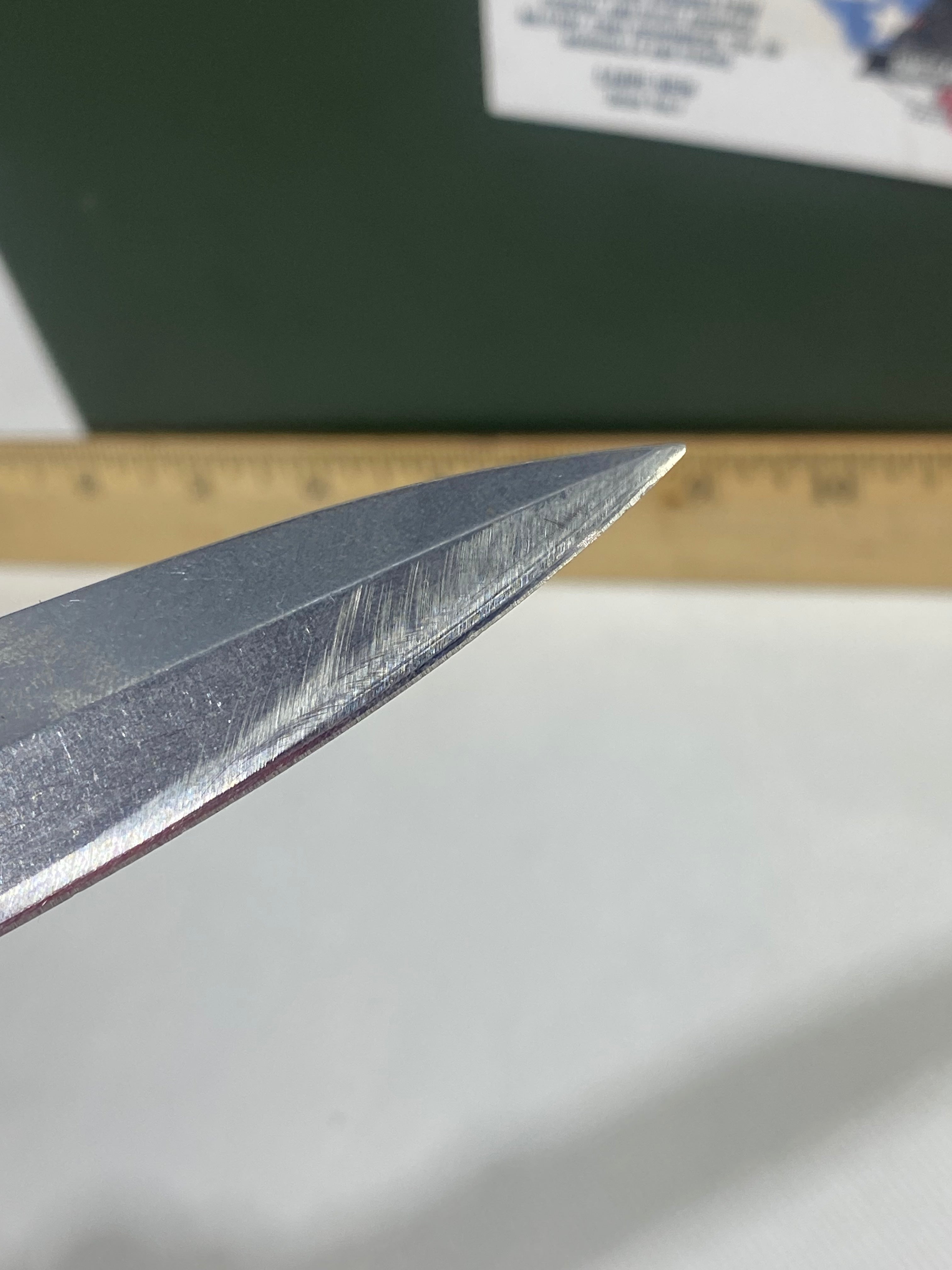 Gerber -72. Covert. Light usage. Resharpened.