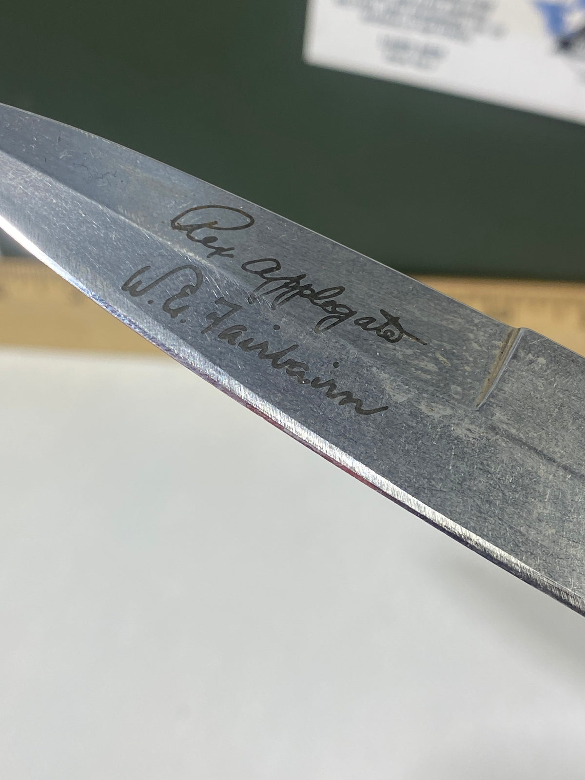 Gerber -72. Covert. Light usage. Resharpened.