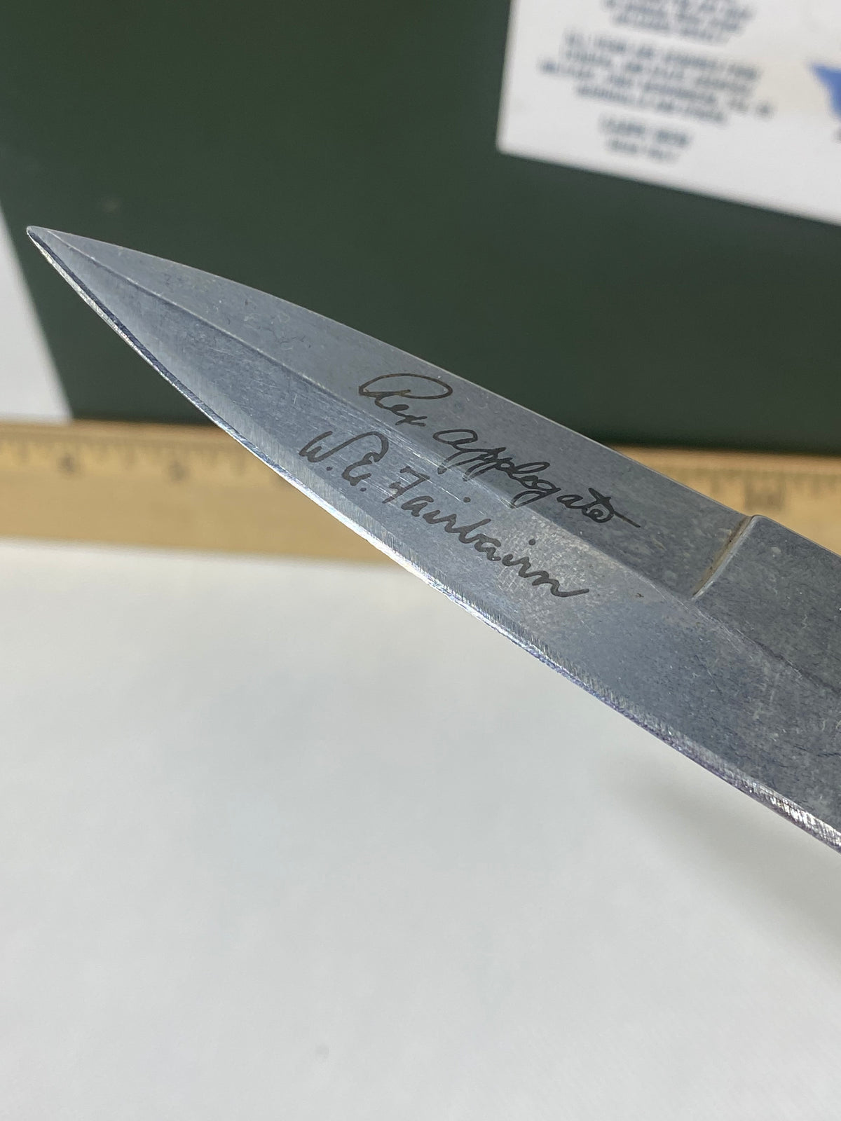 Gerber -72. Covert. Light usage. Resharpened.