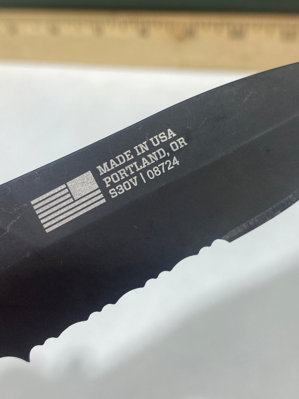 Gerber -74. Empower. Light usage. Dings / chips on blade.