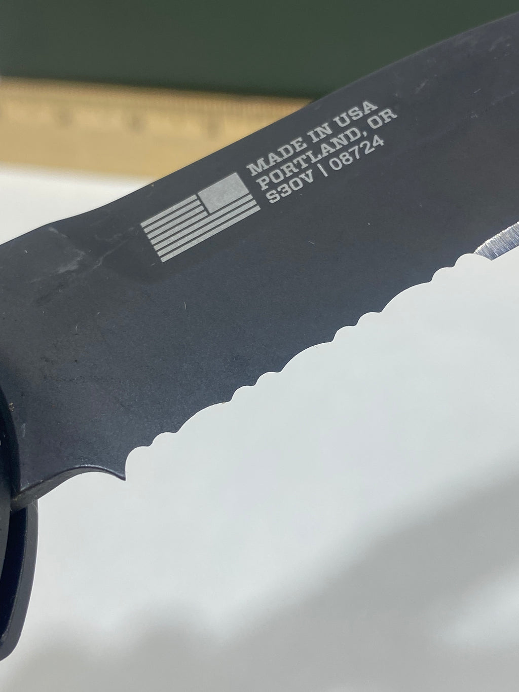 Gerber -74. Empower. Light usage. Dings / chips on blade.