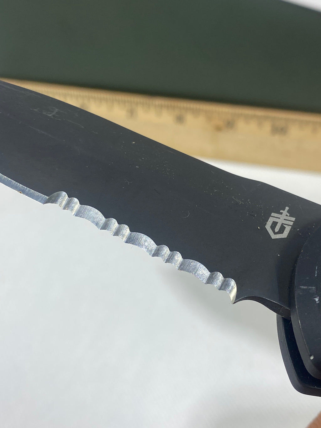 Gerber -74. Empower. Light usage. Dings / chips on blade.