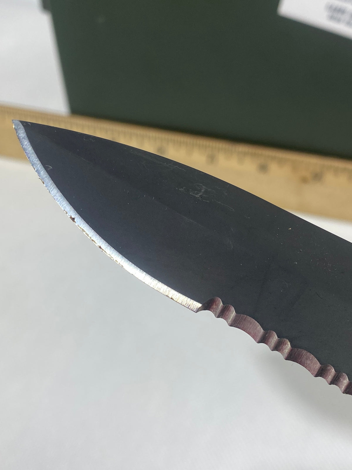 Gerber -74. Empower. Light usage. Dings / chips on blade.