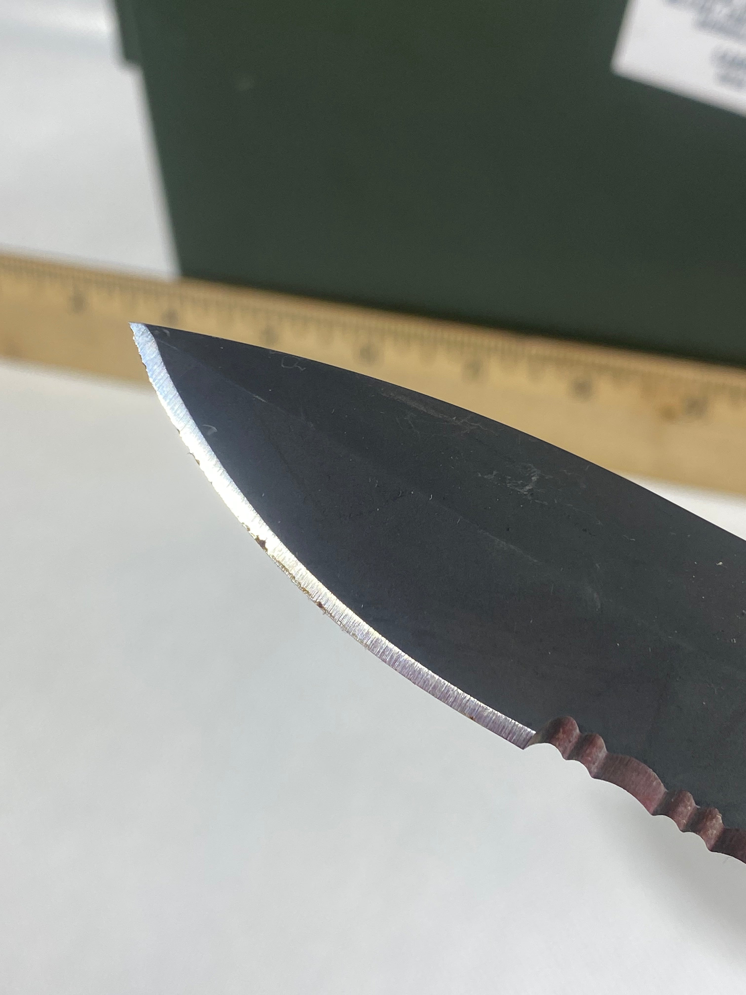 Gerber -74. Empower. Light usage. Dings / chips on blade.