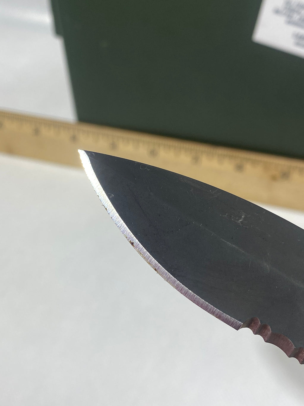 Gerber -74. Empower. Light usage. Dings / chips on blade.