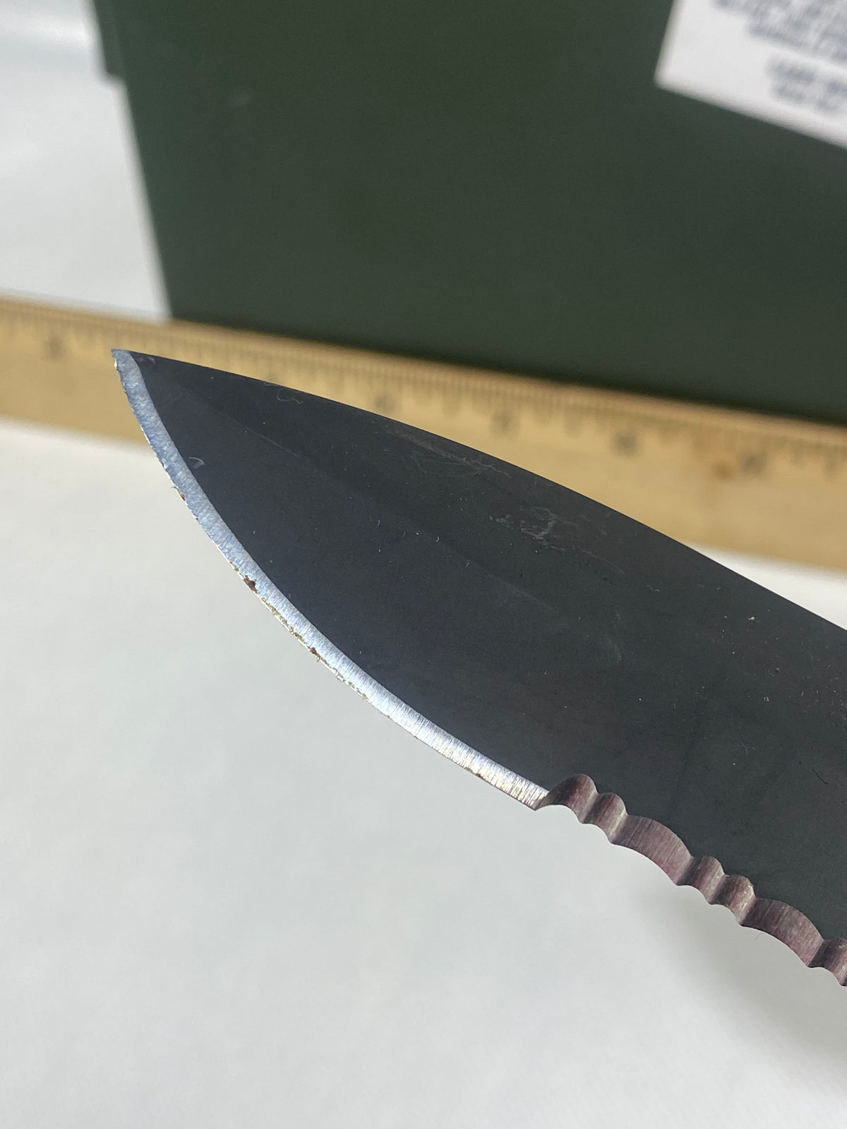 Gerber -74. Empower. Light usage. Dings / chips on blade.