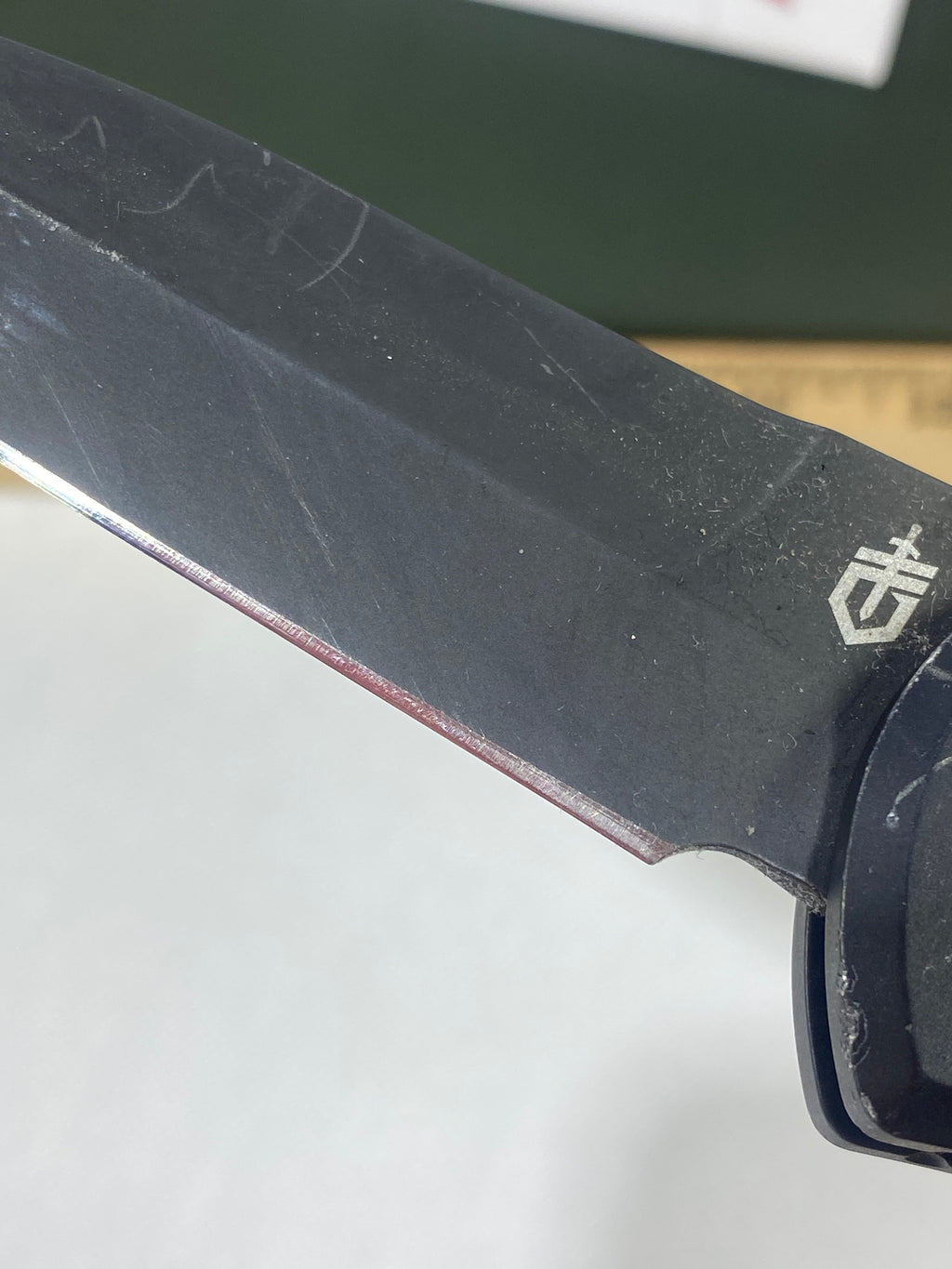 Gerber -75. Empower. Light usage. Resharpened.