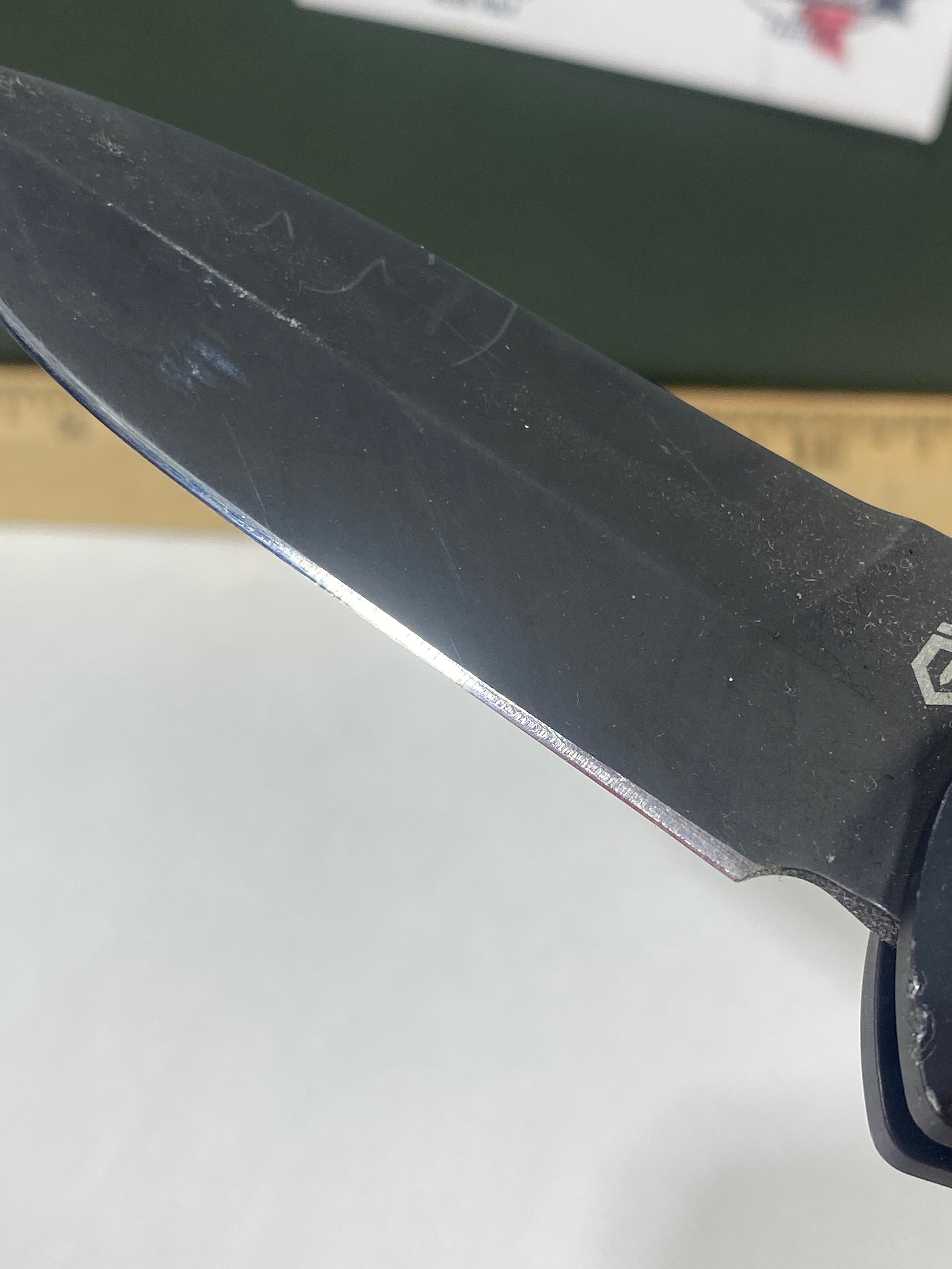 Gerber -75. Empower. Light usage. Resharpened.