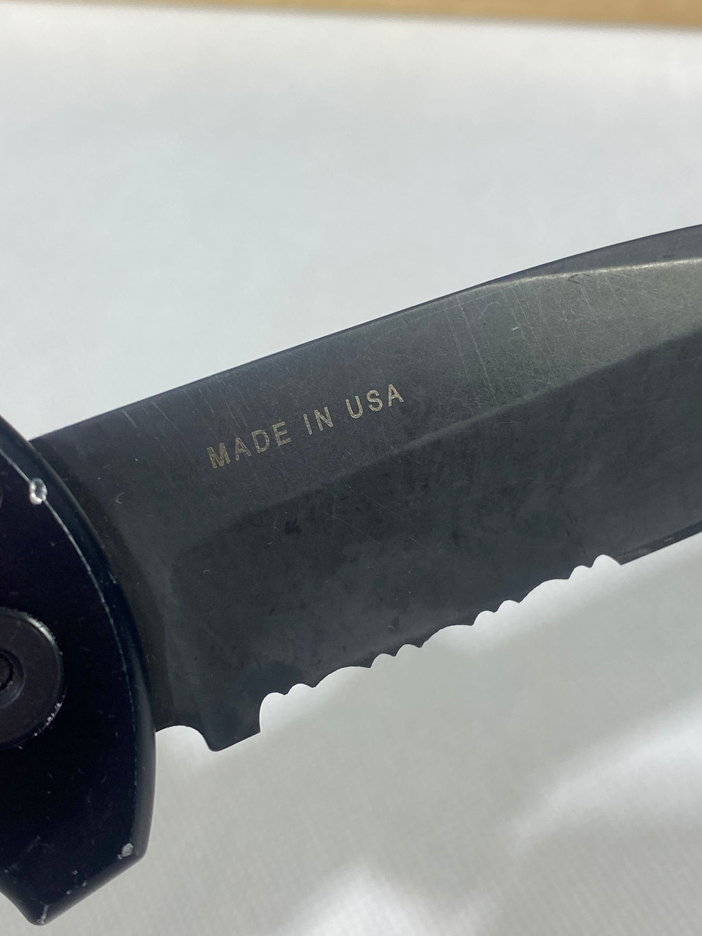 Gerber -76. 06. Light usage. Dings on blade.