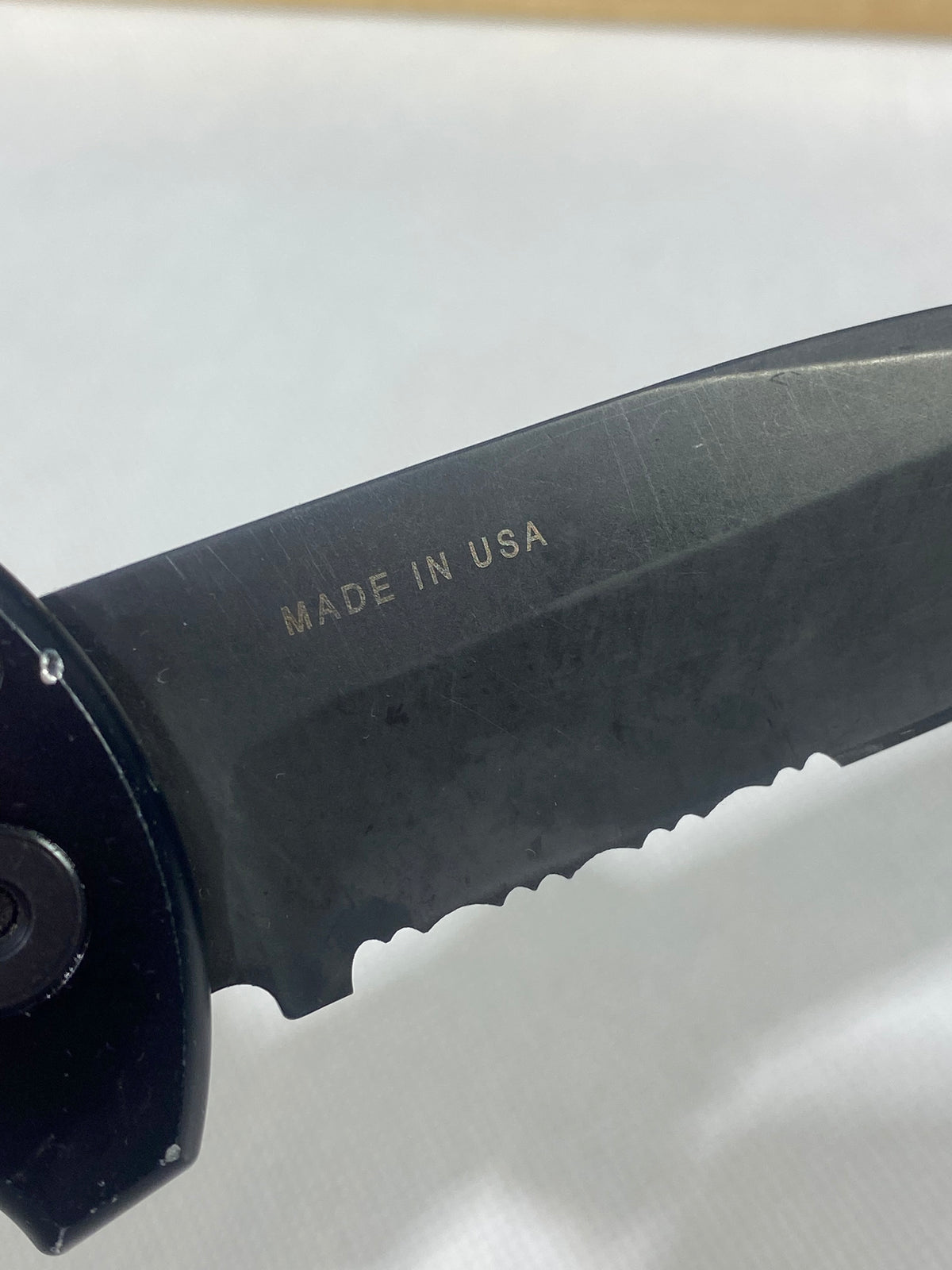 Gerber -76. 06. Light usage. Dings on blade.