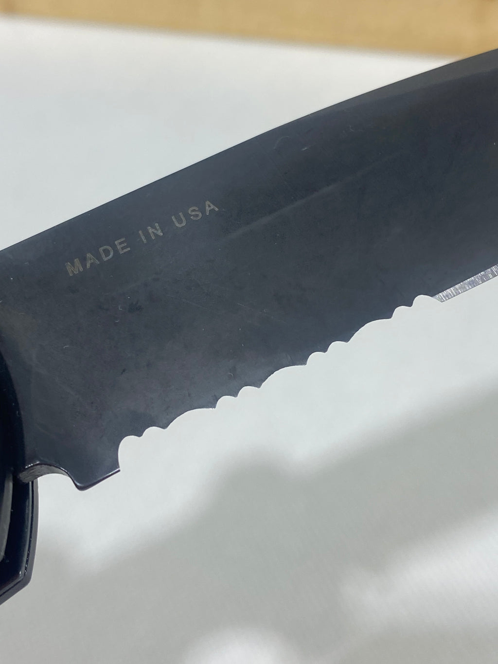 Gerber -76. 06. Light usage. Dings on blade.