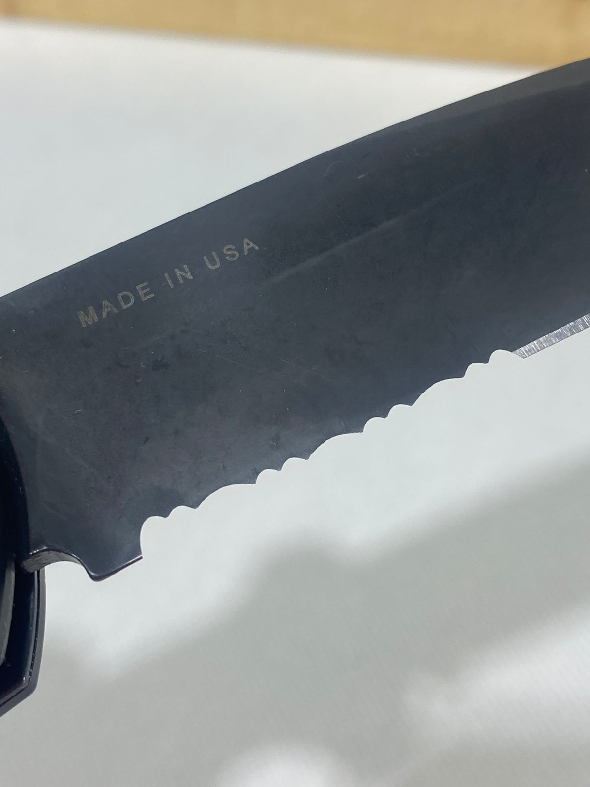 Gerber -76. 06. Light usage. Dings on blade.