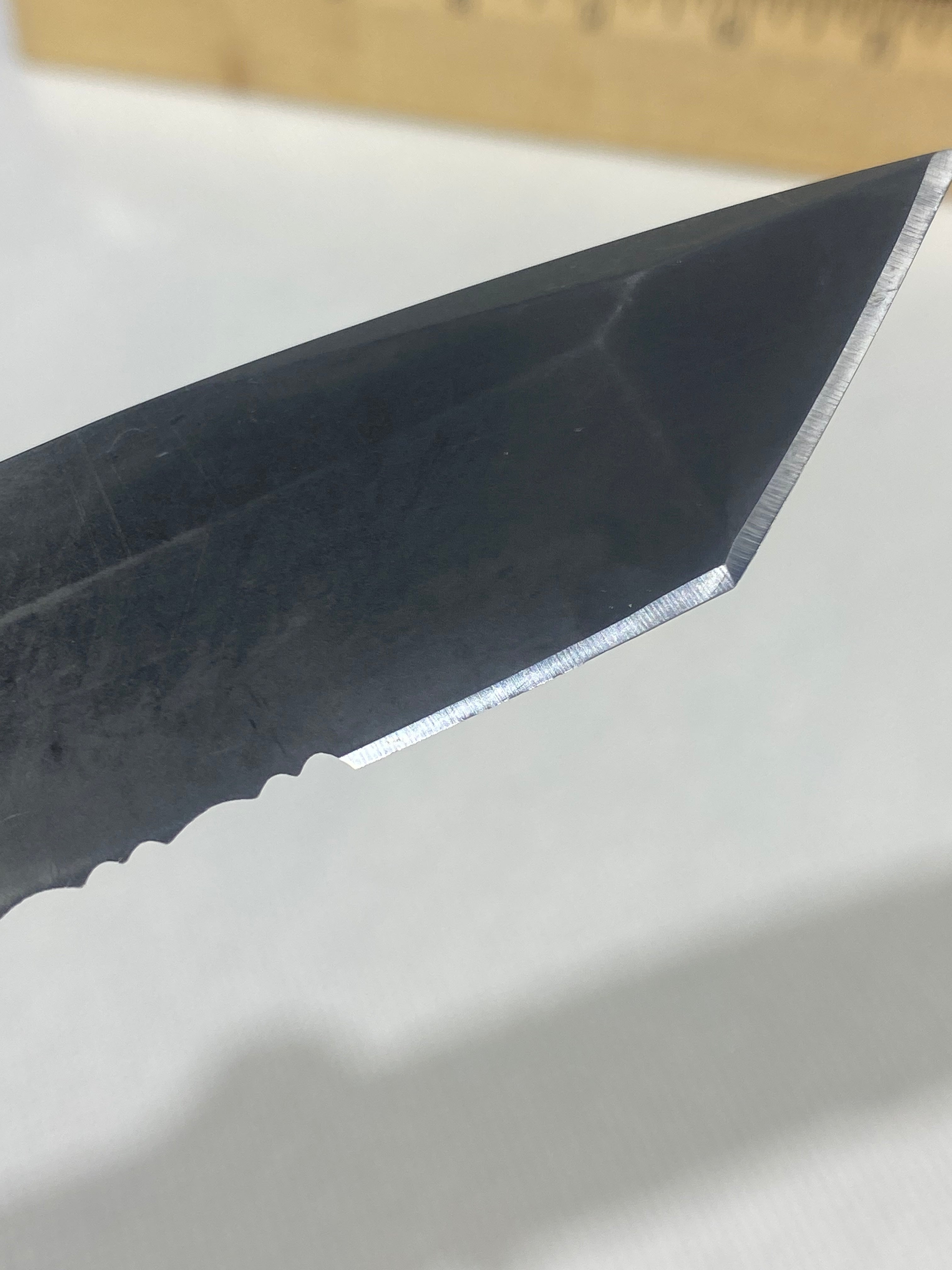 Gerber -76. 06. Light usage. Dings on blade.
