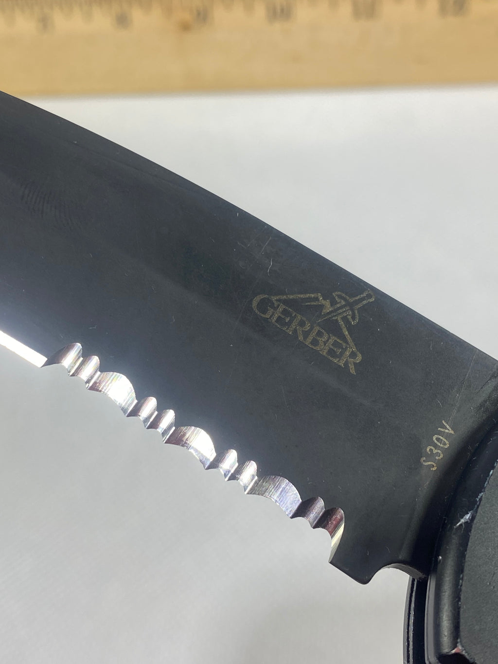 Gerber -76. 06. Light usage. Dings on blade.