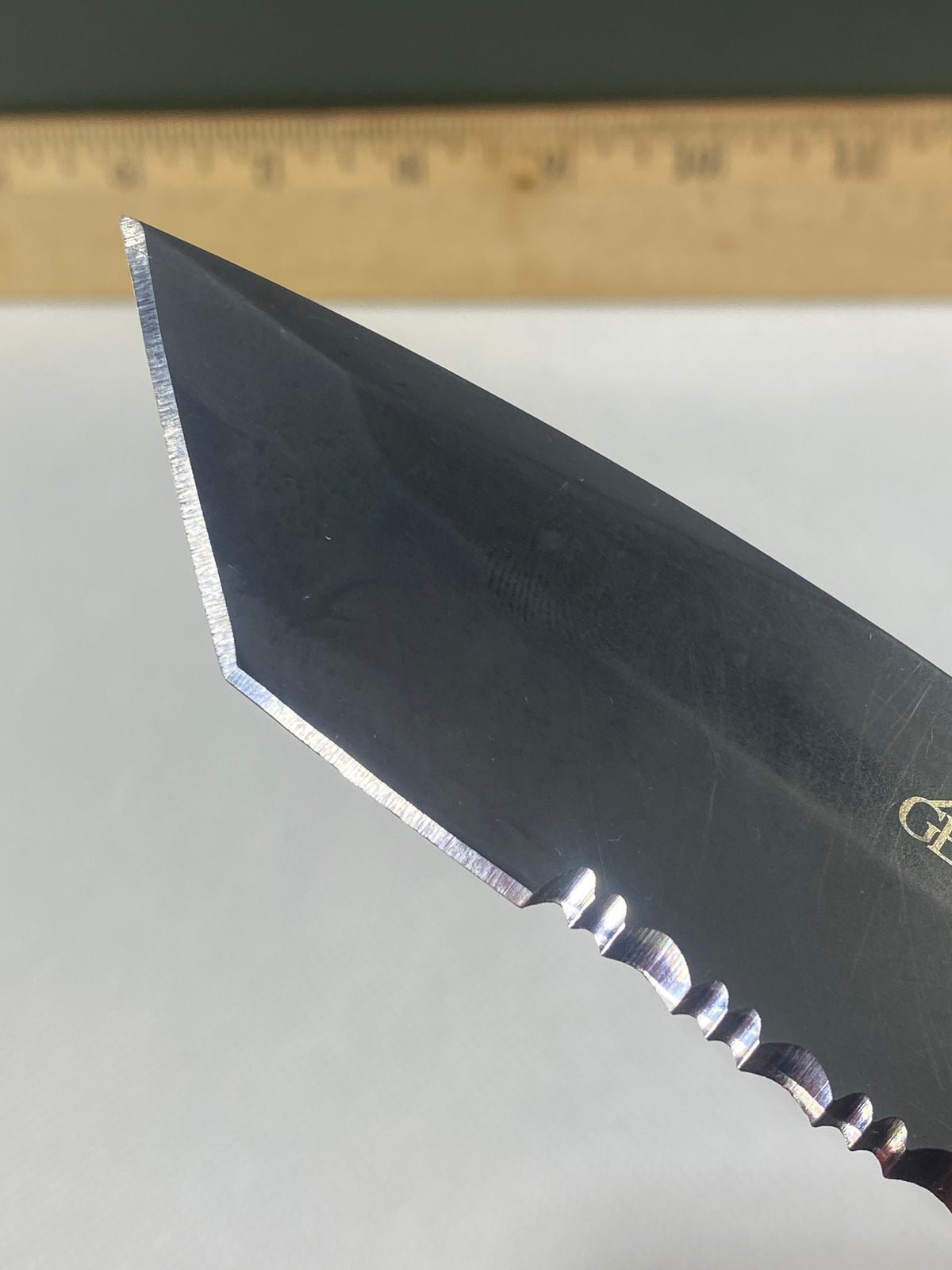 Gerber -76. 06. Light usage. Dings on blade.