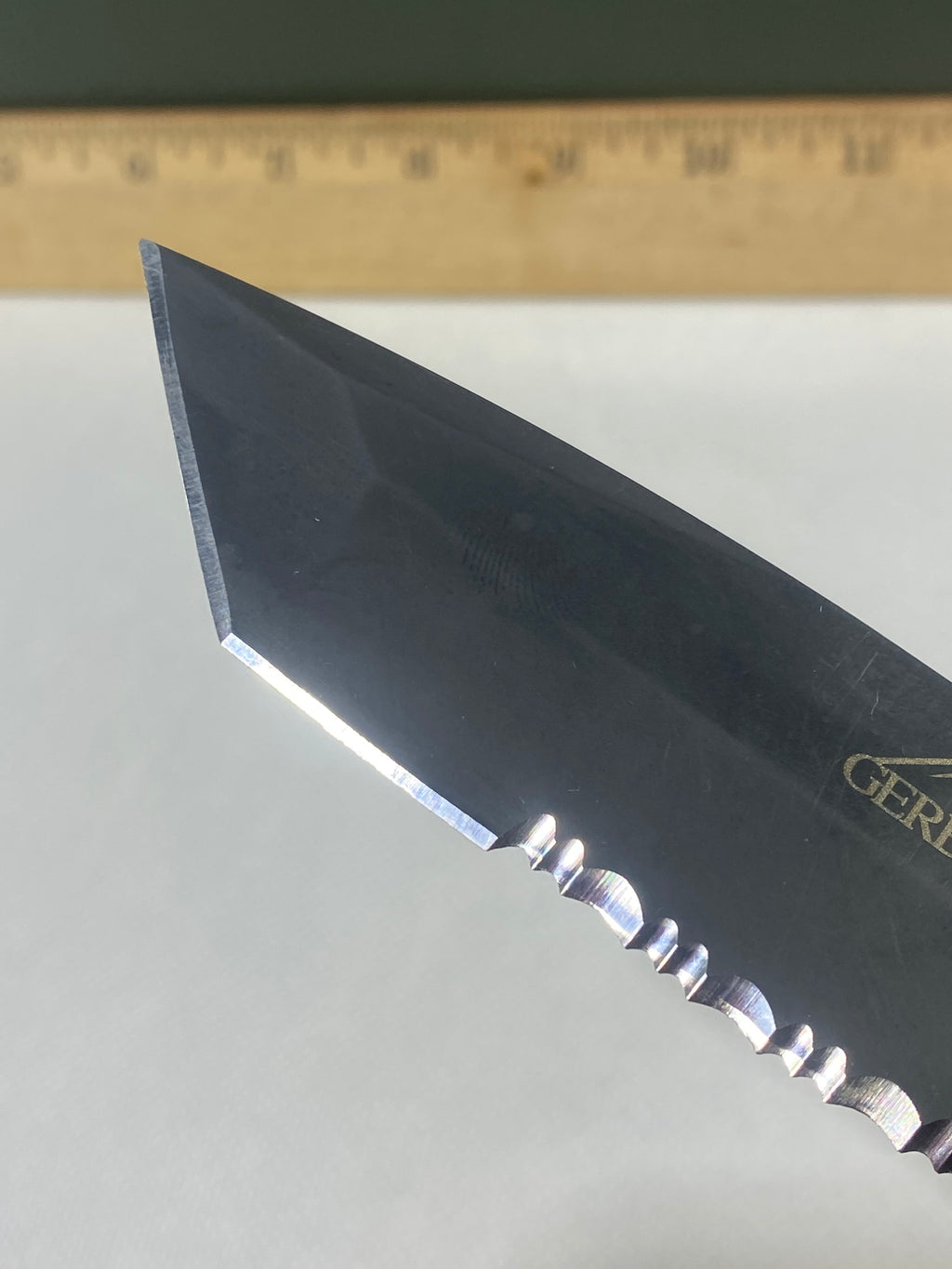Gerber -76. 06. Light usage. Dings on blade.