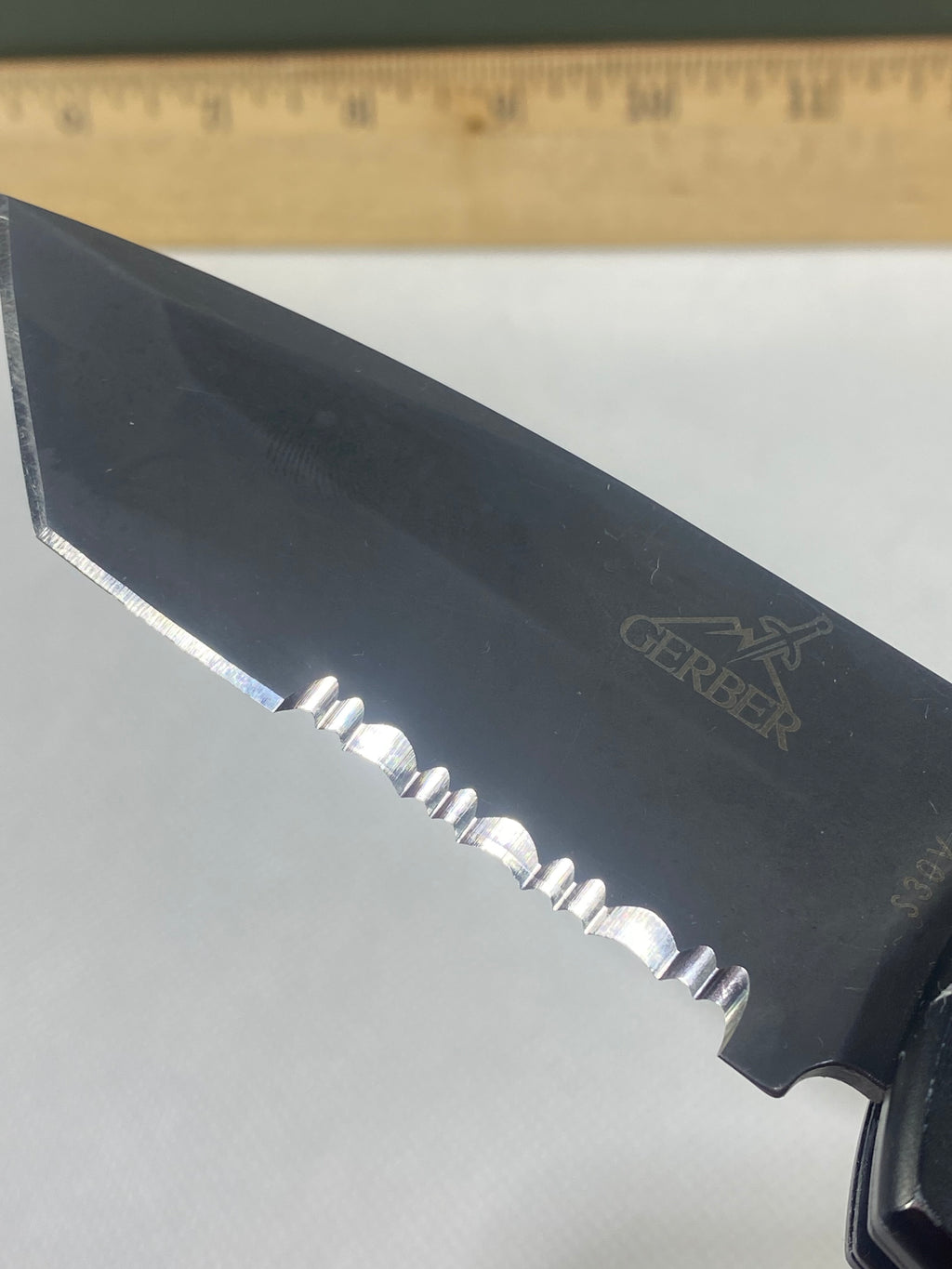 Gerber -76. 06. Light usage. Dings on blade.