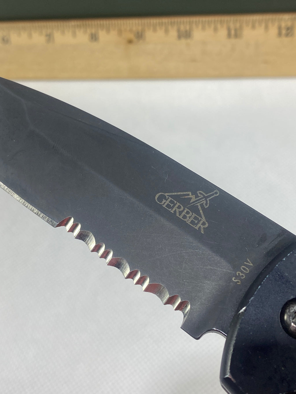 Gerber -76. 06. Light usage. Dings on blade.