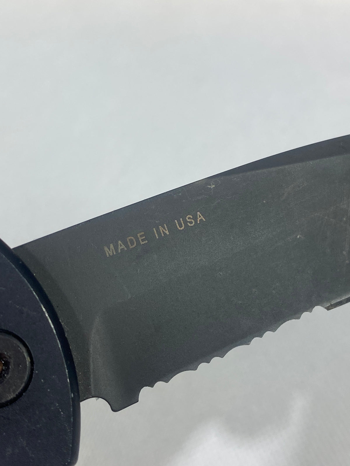 Gerber -78. 06. Light usage. Chips on blade.