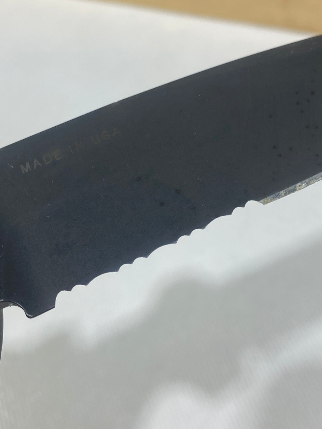 Gerber -78. 06. Light usage. Chips on blade.