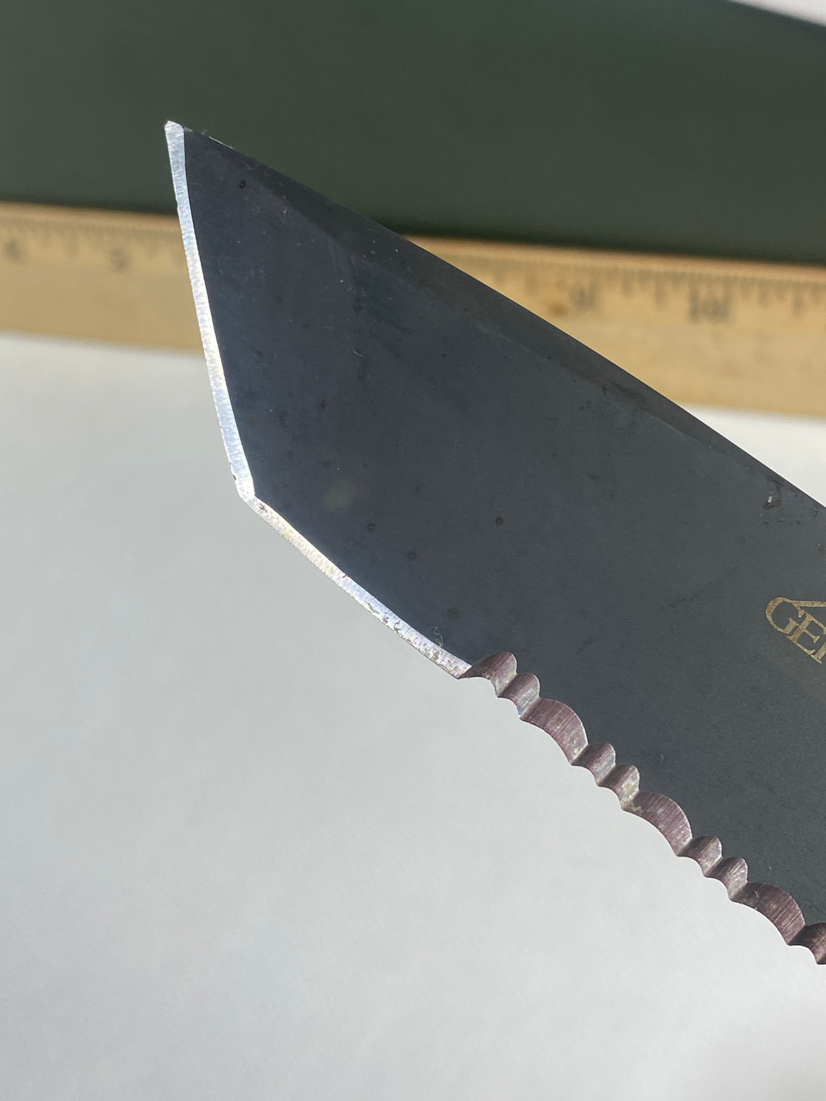 Gerber -78. 06. Light usage. Chips on blade.