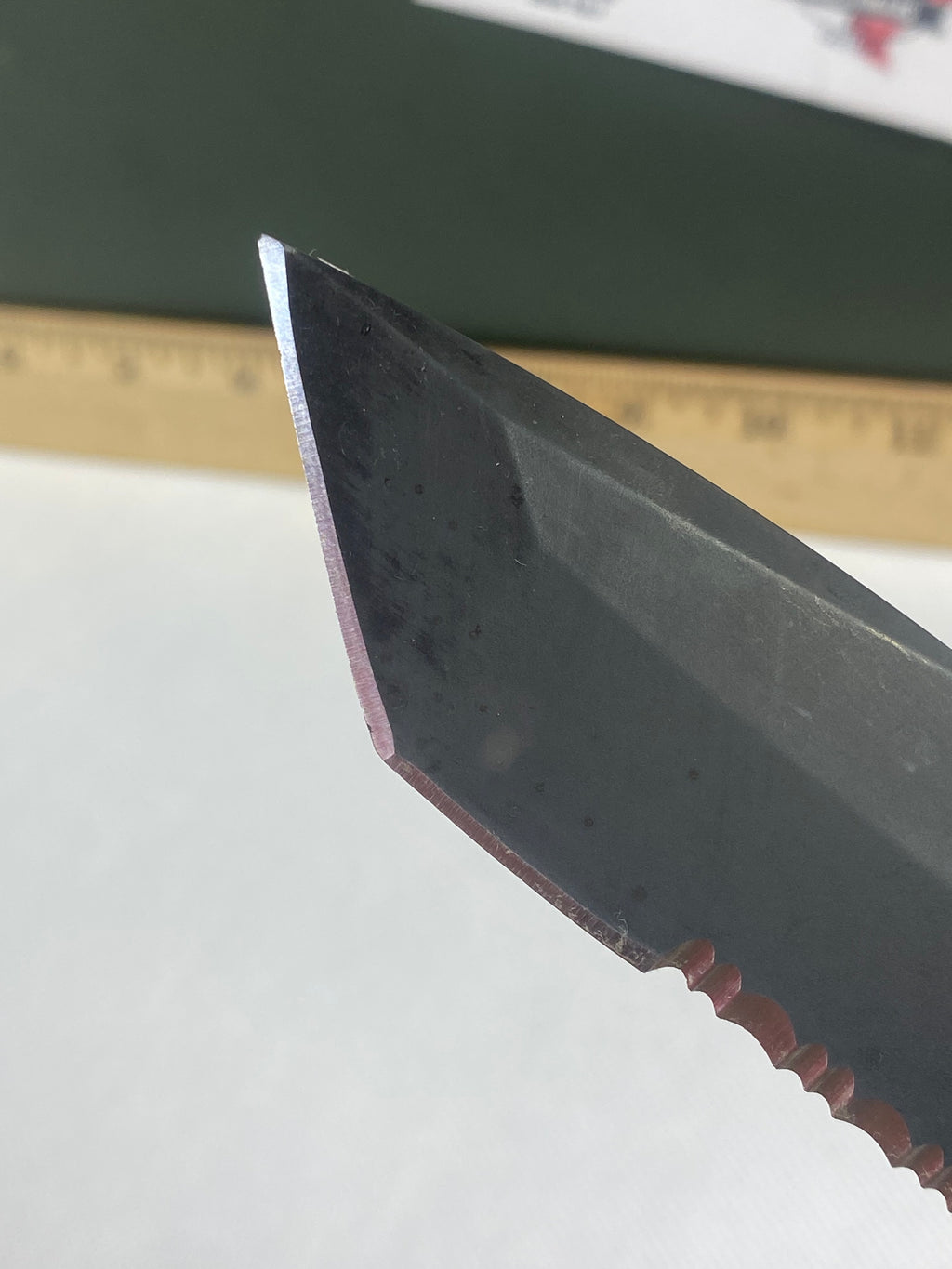Gerber -78. 06. Light usage. Chips on blade.