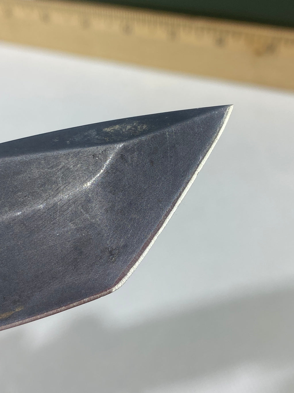 Gerber -79. 06. Light usage. Ding on blade