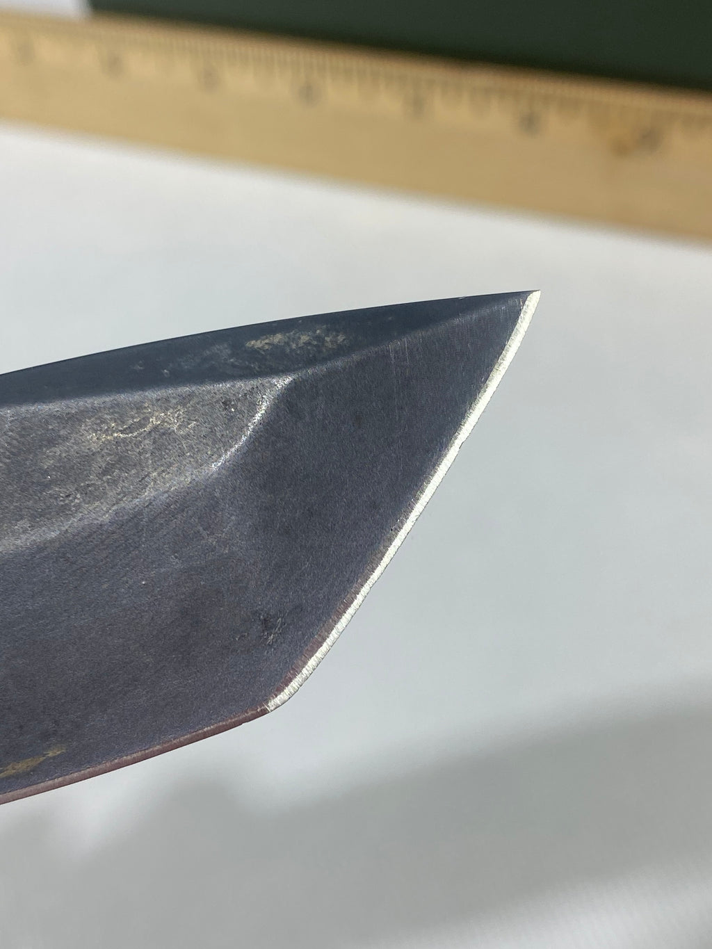 Gerber -79. 06. Light usage. Ding on blade