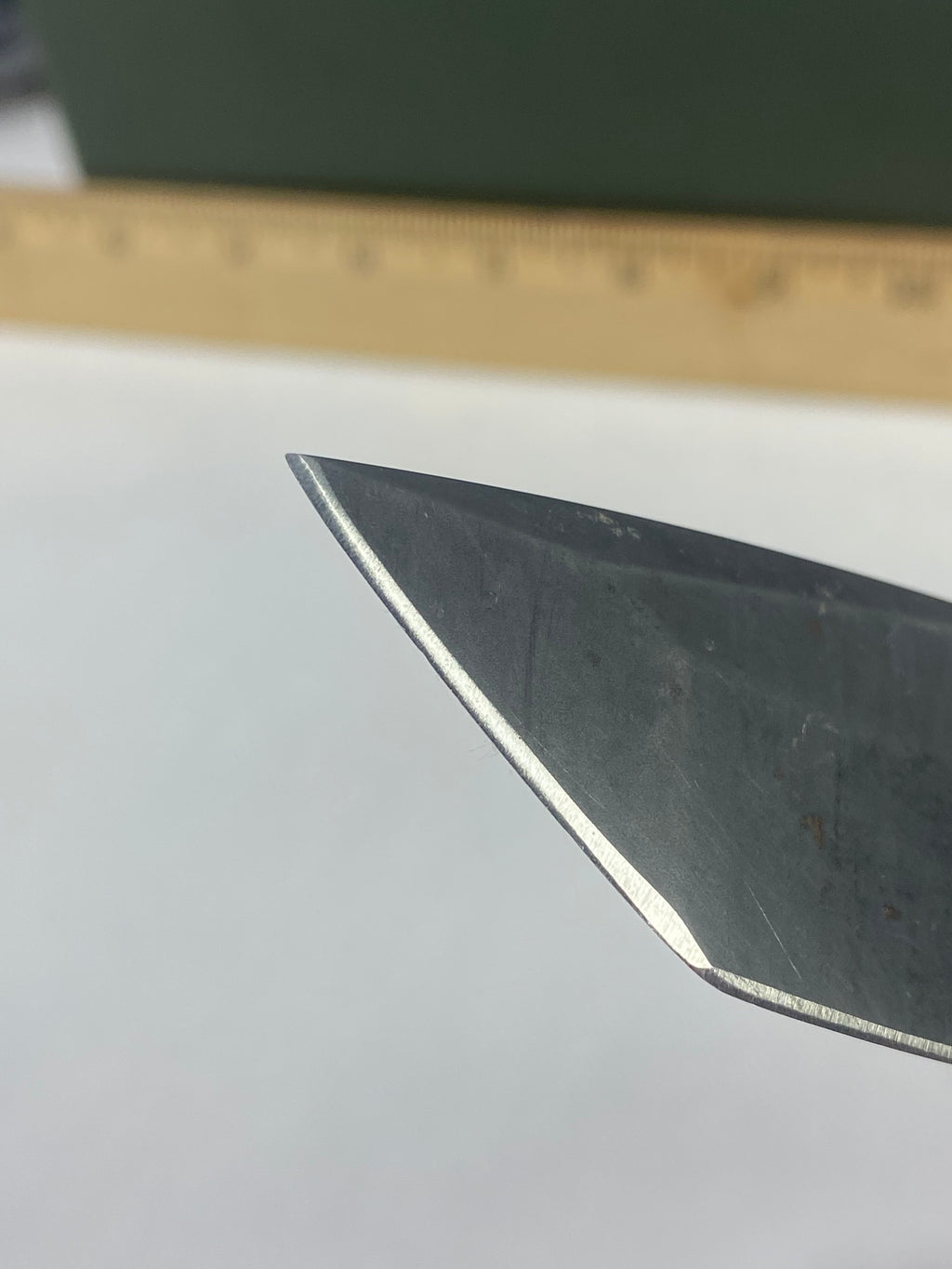 Gerber -79. 06. Light usage. Ding on blade