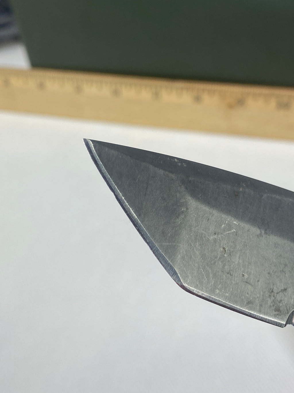 Gerber -79. 06. Light usage. Ding on blade