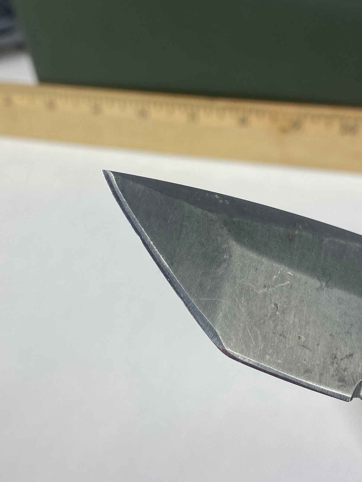 Gerber -79. 06. Light usage. Ding on blade