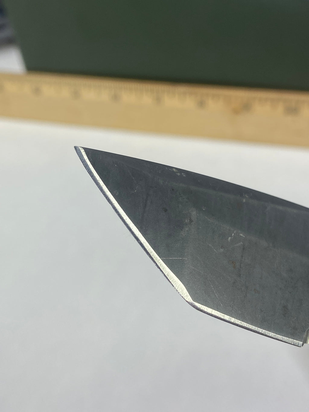 Gerber -79. 06. Light usage. Ding on blade