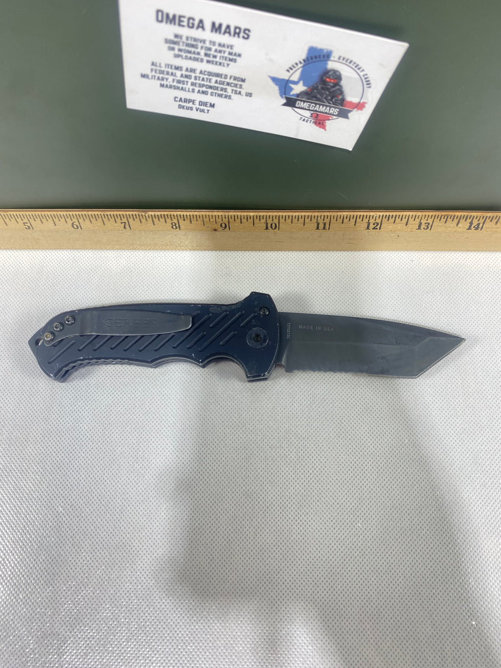 Gerber -81. 06. Light usage.