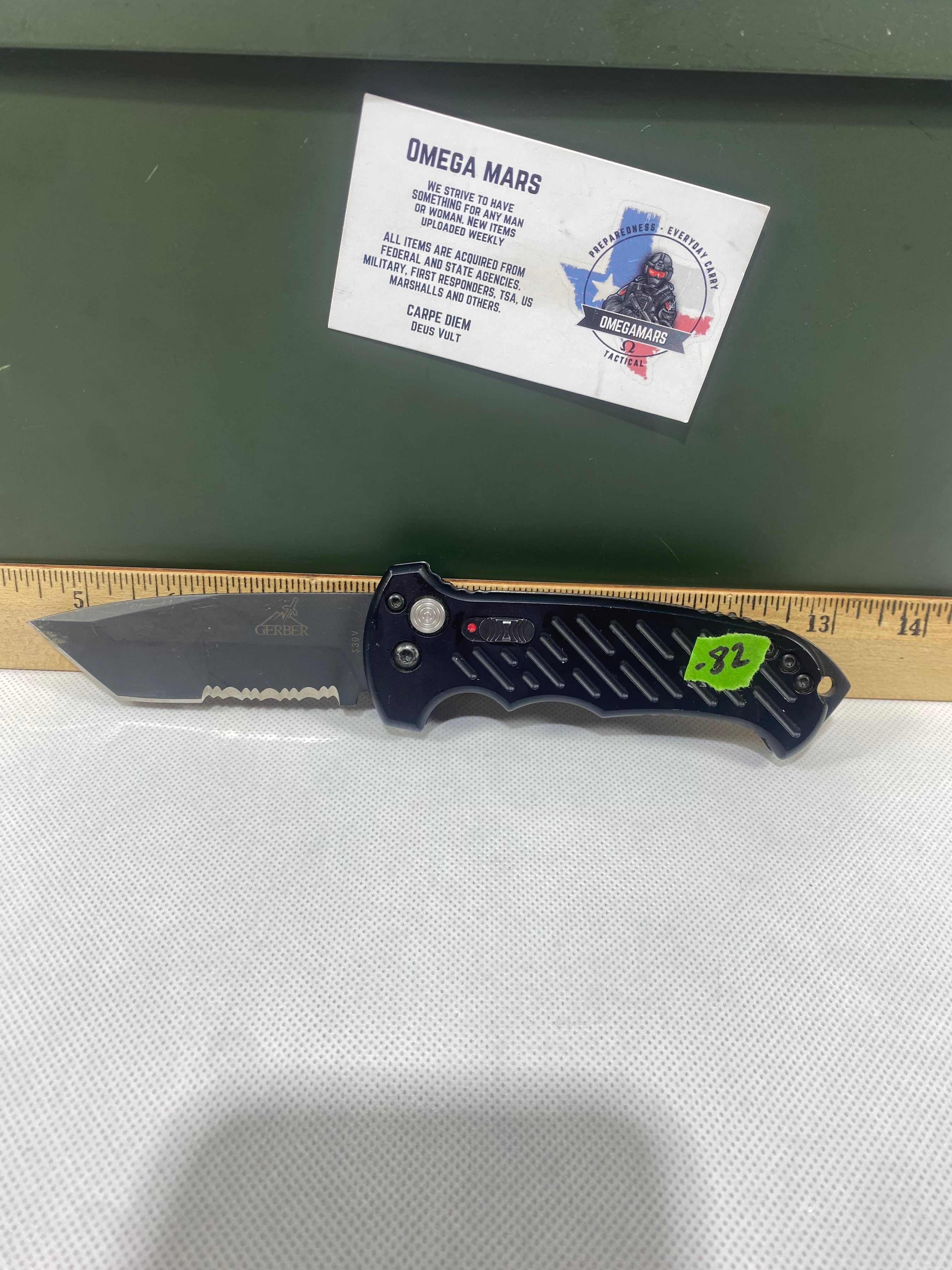 Gerber -82. 06. Light usage.