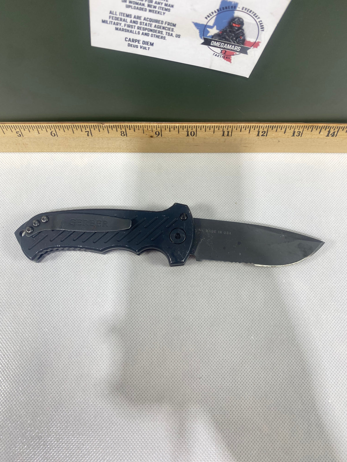 Gerber -87. 06. Light usage.