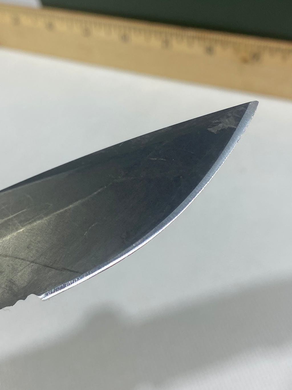 Gerber -90. 06. Light usage. Ding on blade