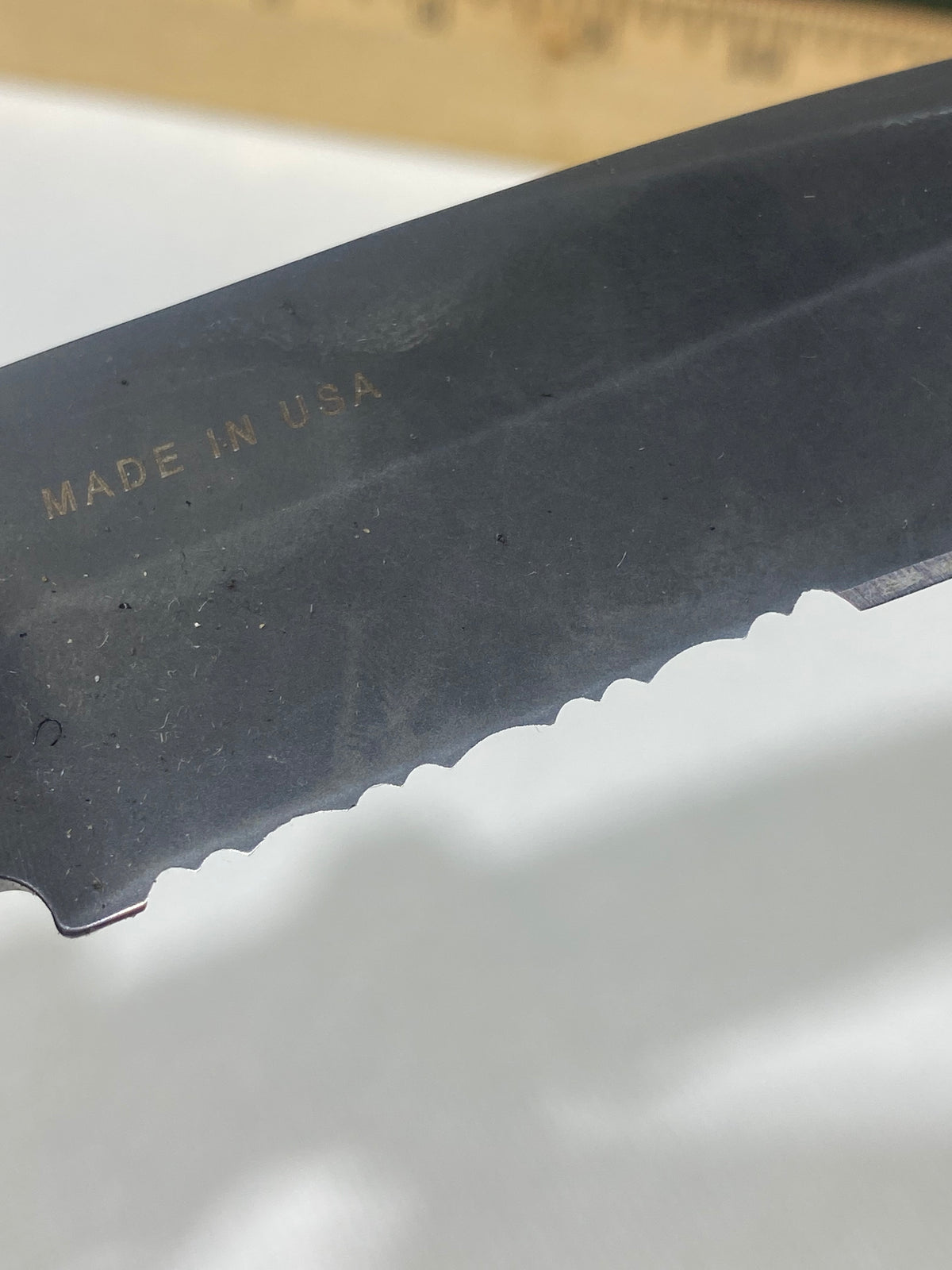 Gerber -91. 06. Light usage. Dings on blade.